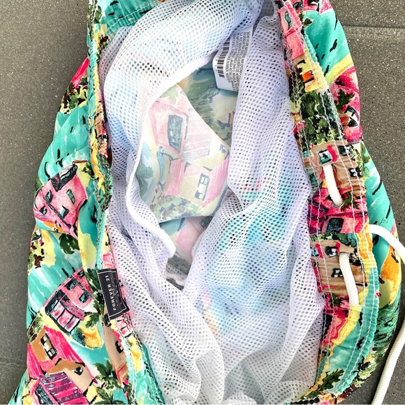 FOREVER 21 mens swim trunks board shorts bathing suit tropical print NEW L men’s - Picture 8 of 9